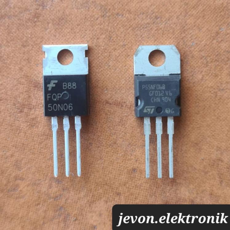 Di⚡kon   Ic Transistor Mosfet FQP 50N06 55N06 Original FQP50N06 55NF06 P55NF06