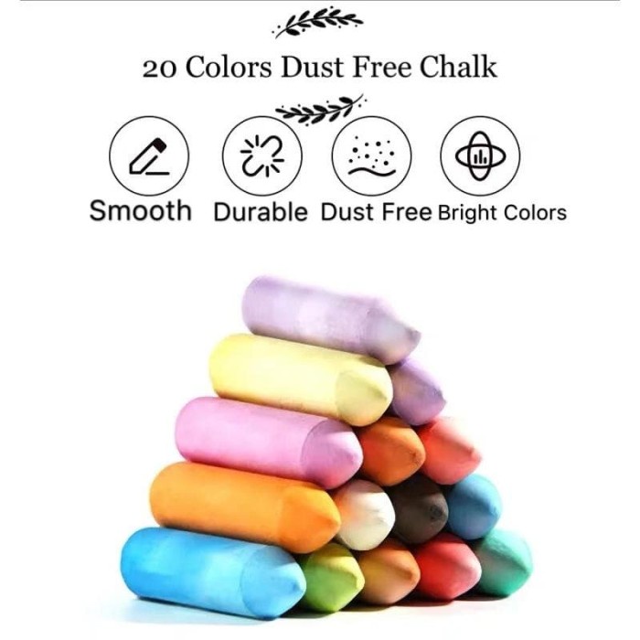 

Joan Miro Outdoor Chalk Sidewalk Chalk Dustless Kapur Tidak Berdebu