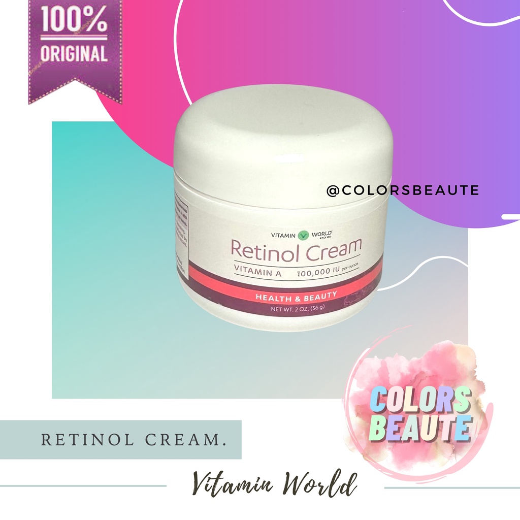 Vitamin World Retinol Cream / Cream wajah / krim wajah