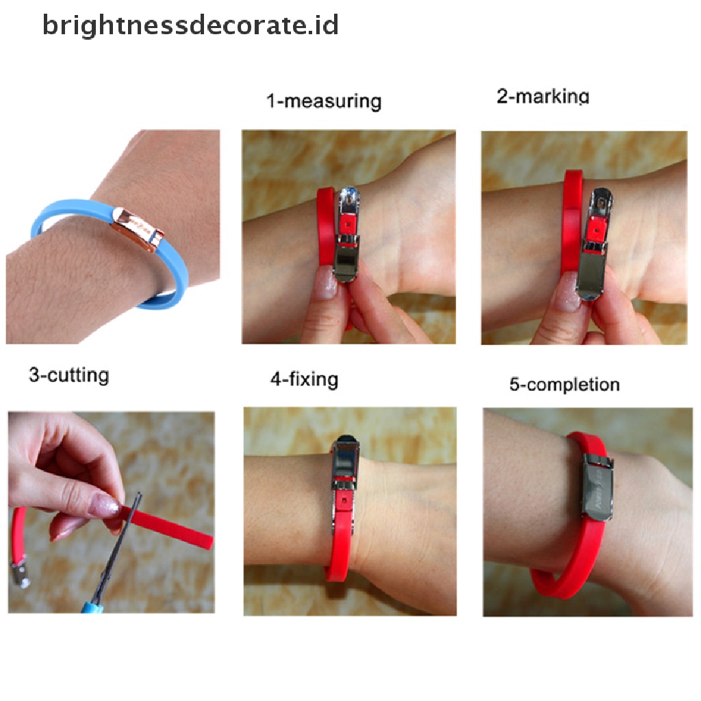 [Birth] Adjustable Gelang Anti Statis Tali Pergelangan Tangan Anti Statis Nirkabel Elektrostatis [ID]