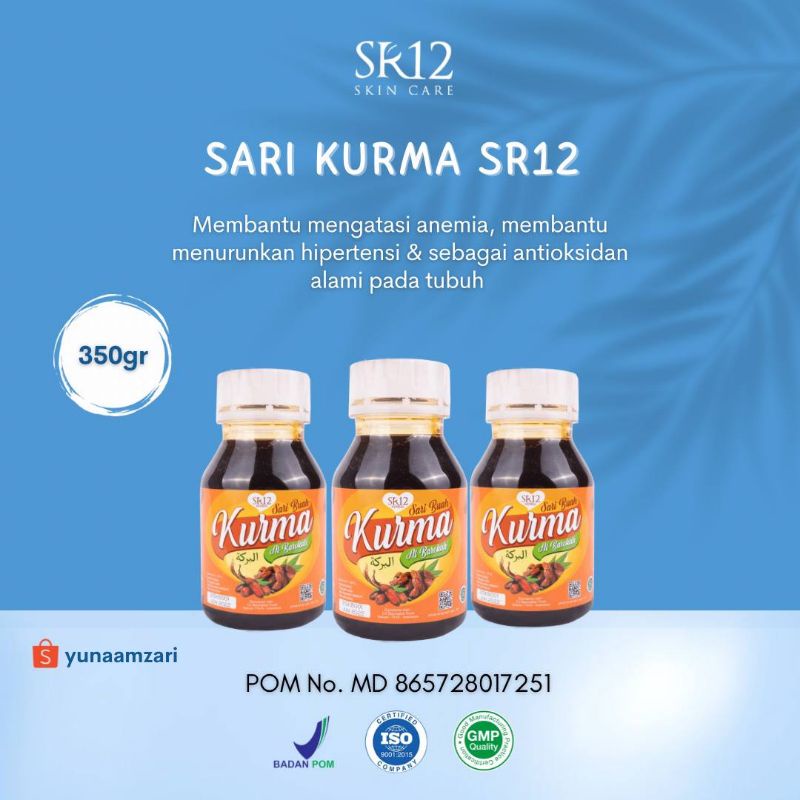 

SARI BUAH KURMA SR12 /ASLI HALAL BPOM/SARI KURMA ALBAROKAH