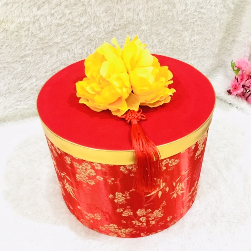 

box Bulat Imlek / box imlek / parcel imlek / sanjitan