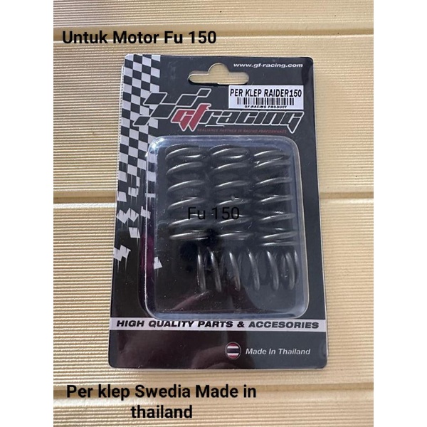 PER KLEP SWEDIA RACING GF RACING THAILAND SATRIA FU150 GSX150 R SATRIA FU