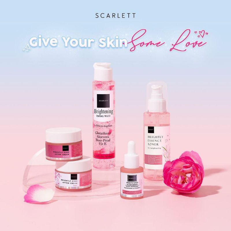 Jual [ HEMAT ] Paket Scarlett Brightly Series Isi 5 Pcs | Shopee Indonesia