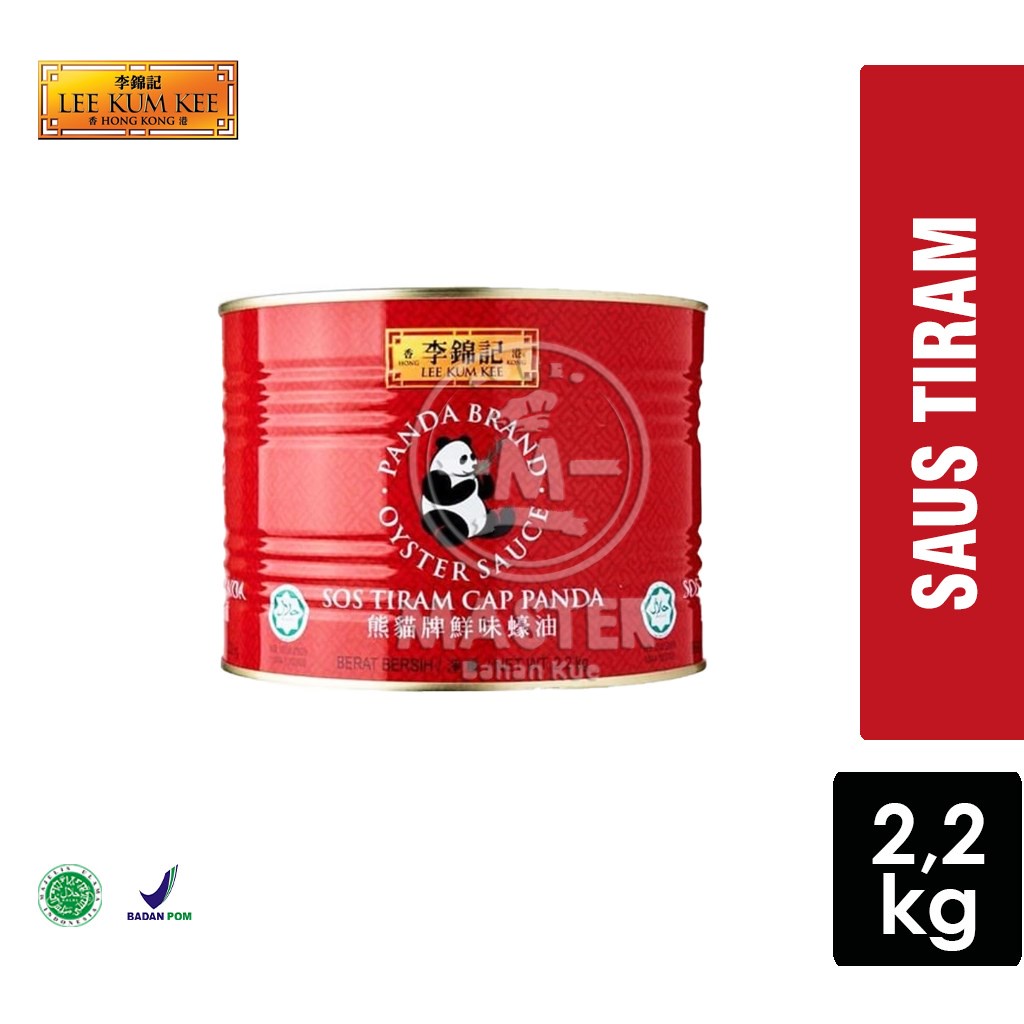 

Lee Kum Kee Saus Tiram Cap Panda / Oyster Sauce [Kaleng 2,2 kg]