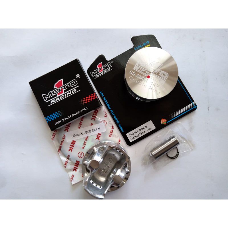 PISTON SEHER 58~59 PIN PEN 14 MOTO1