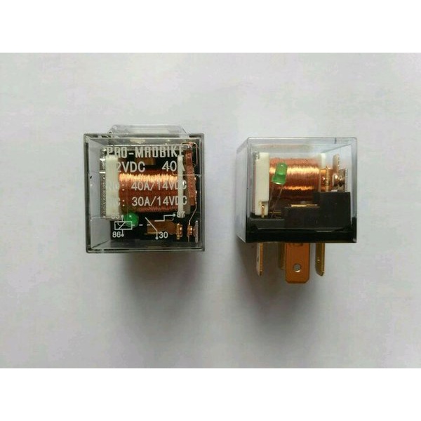 relay lampu motor dan mobil 4 kaki 12v 80A serbaguna