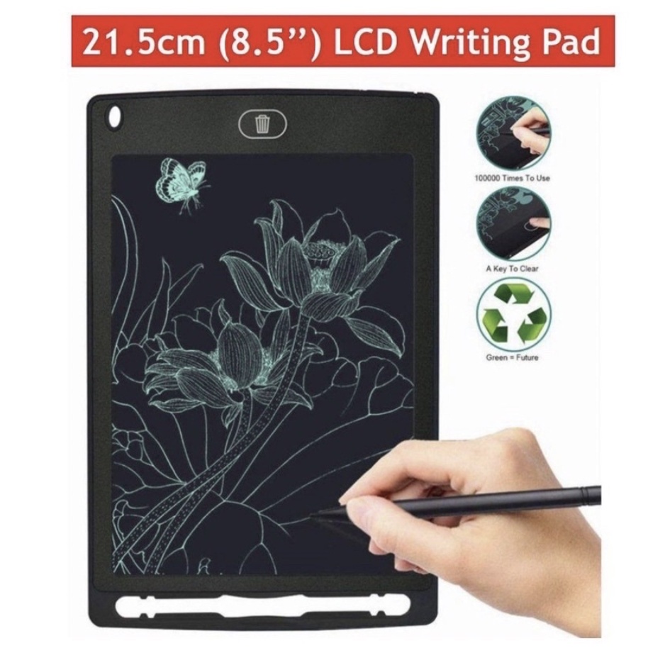 LCD writing tablet 8'5 inch drawing pad anak