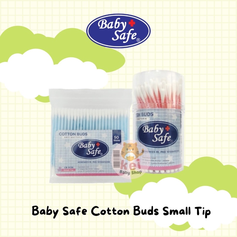Cotton Buds Small Tip Baby Safe - Cotton Buds Bayi