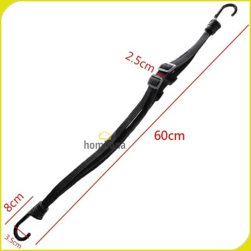 MOTOWOLF Tali Pengikat Helm Motor 2 Hook 60 cm - WP01