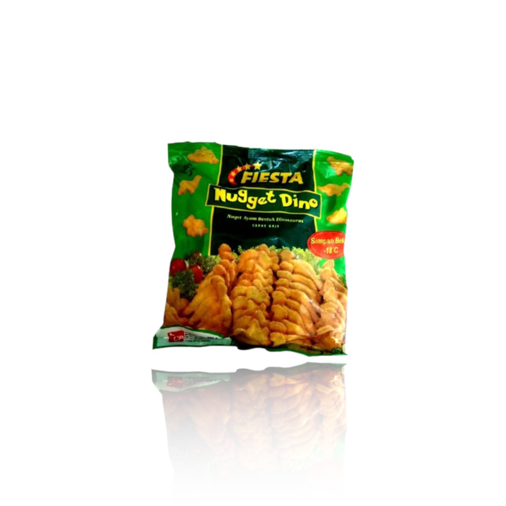 FIESTA NUGGET DINO 500GR / Daging Ayam Olahan / Cepat Saji