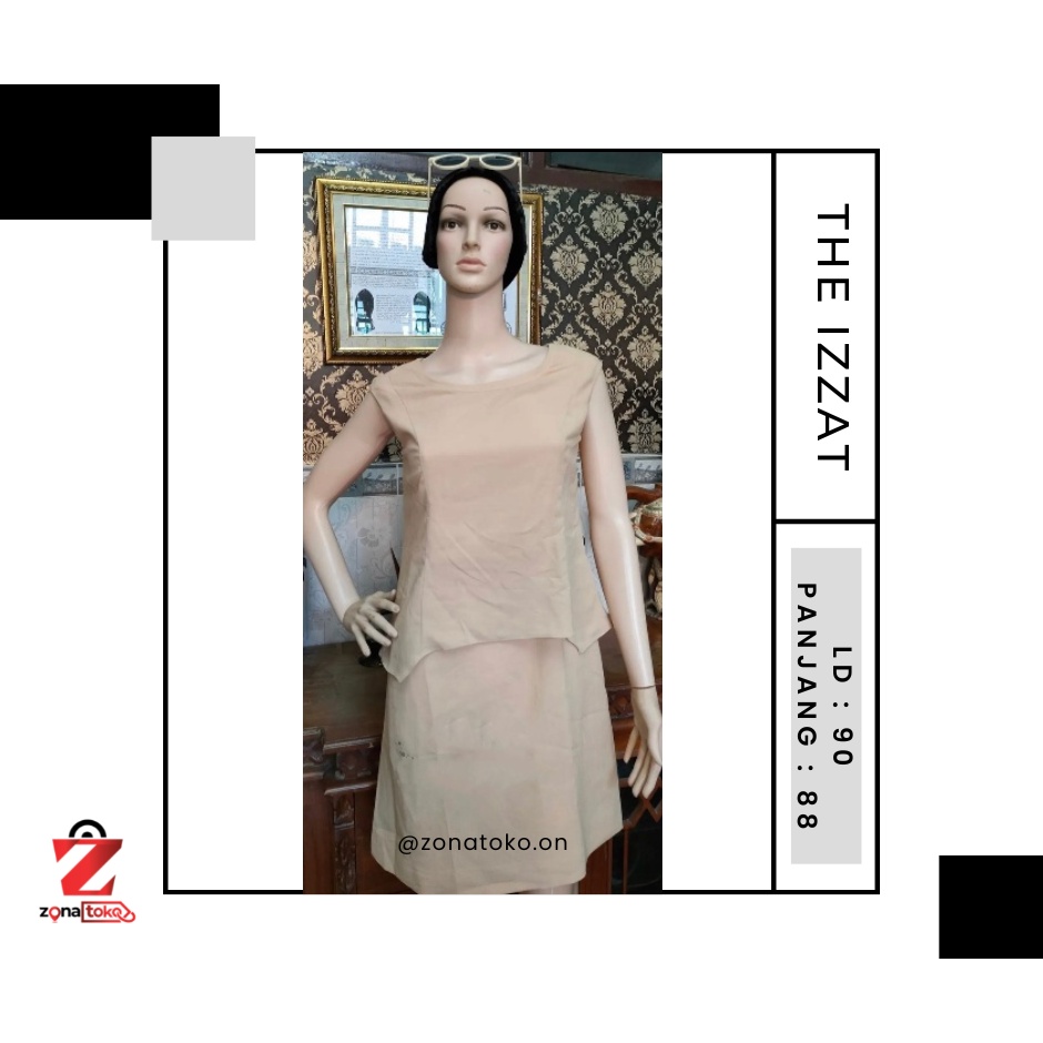 Preloved Dress Wanita merk The Izzat