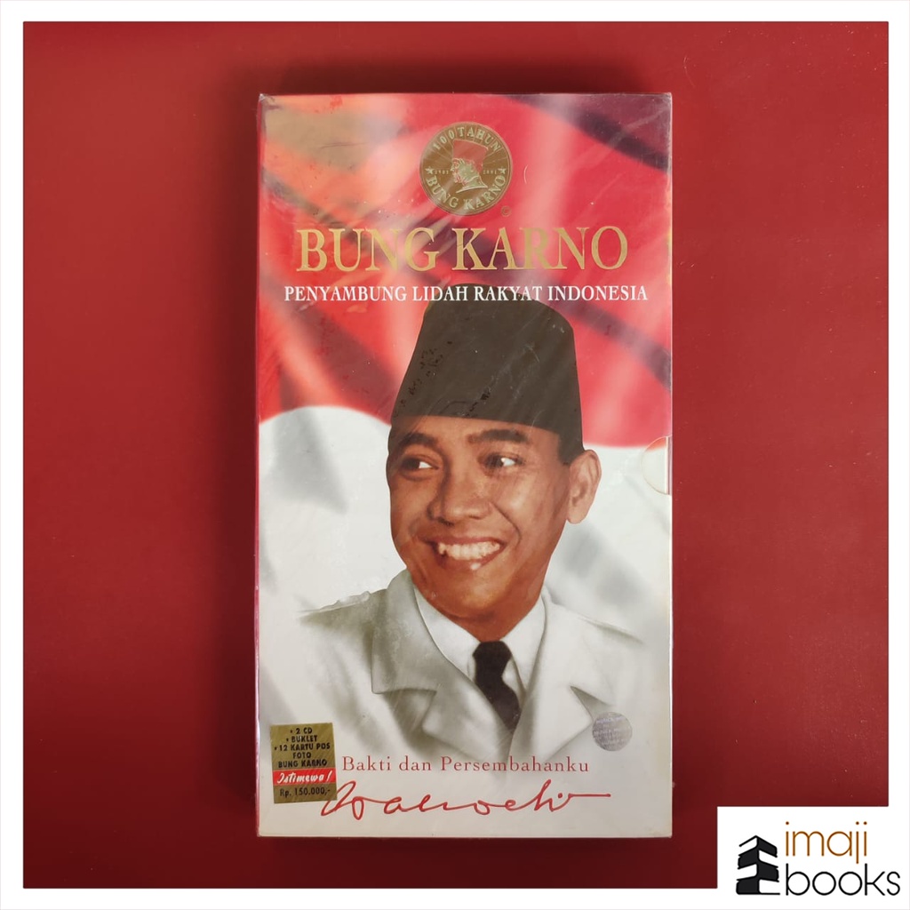 Buku Bung Karno: Penyambung Lidah Rakyat Indonesia + CD Guruh Soekarno Putra