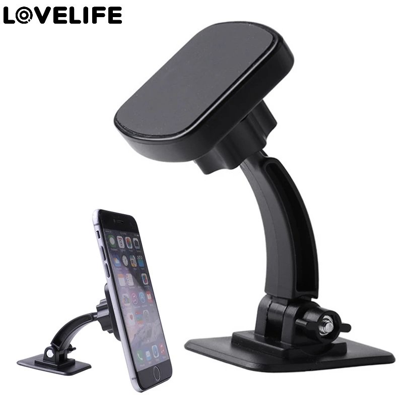 Universal Car Phone Adjustable Holder 1pcs Holder Handphone Berputar 360derajat Tempel Handphone Standfor Center Console Desk