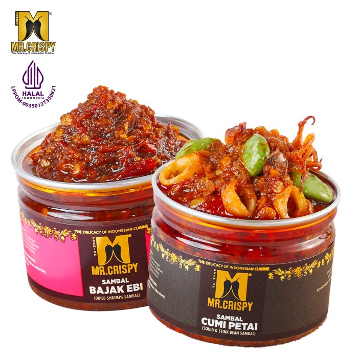 

Paket Sambal Mr.Crispy/Paket Sambal 2 Pcs - CP+BE