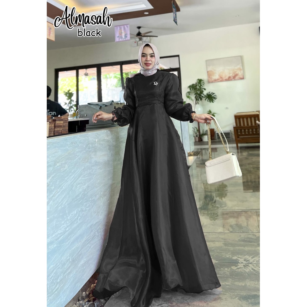 GAMIS PESTA KONDANGAN ALMASAH DRESS NIKAHAN LAMARAN