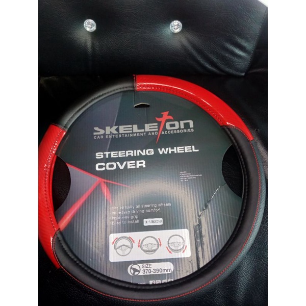 Sarung Stir Cover Stir Skeleton SKT-A SWC 1007-BR