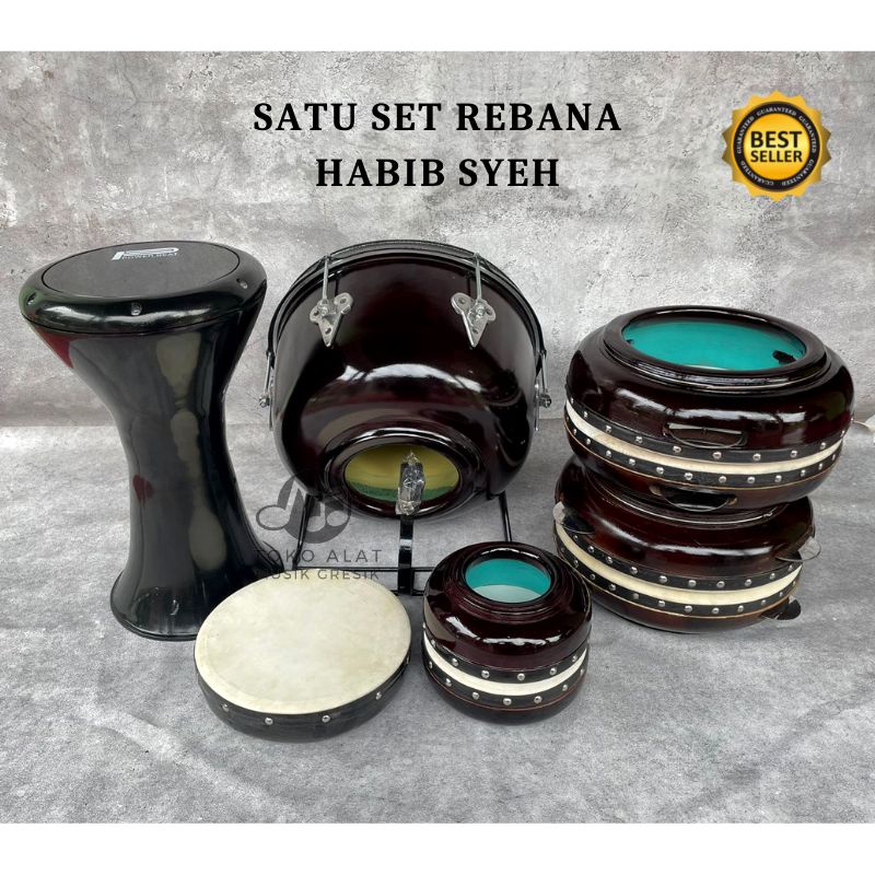 Alat Musik Hadroh Satu Set Habib Syeh Banjari