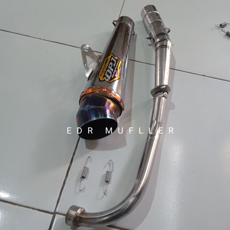 KNALPOT DPJ RACING SUPRA KARISMA LEGENDA JUPITER