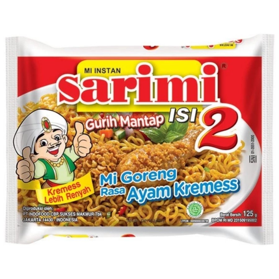 

3 Bungkus SARIMI ISI 2 MI GORENG 3 Bungkus Edisi Hemat Sarimi 2