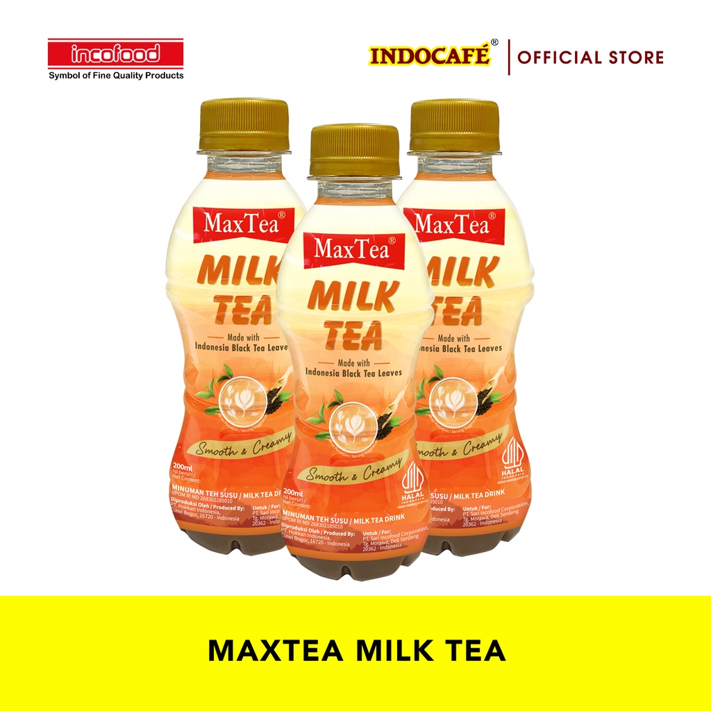 MaxTea Milk Tea (200ml)