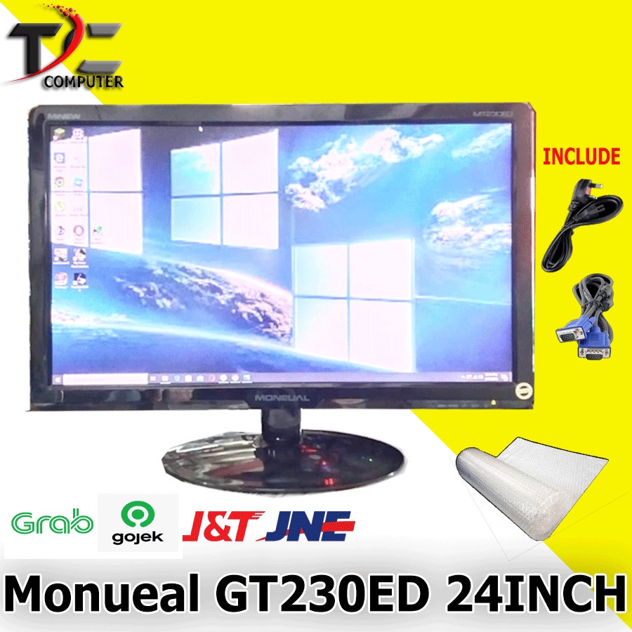 Monitor LED &quot;24INCH / monitor komputer