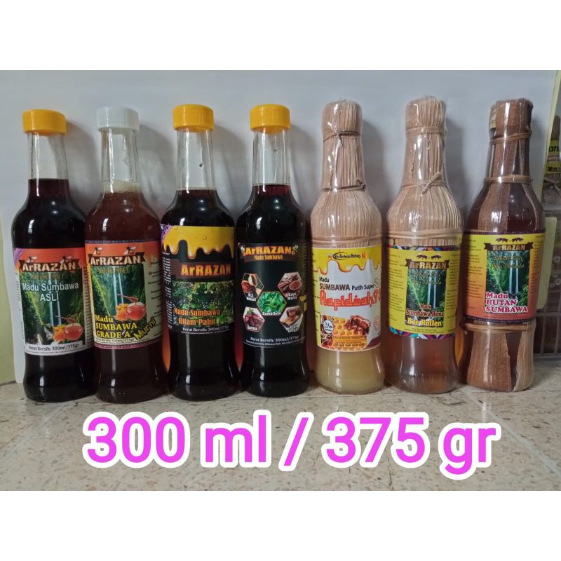 

Madu Sumbawa Ar Razan Coklat Asli