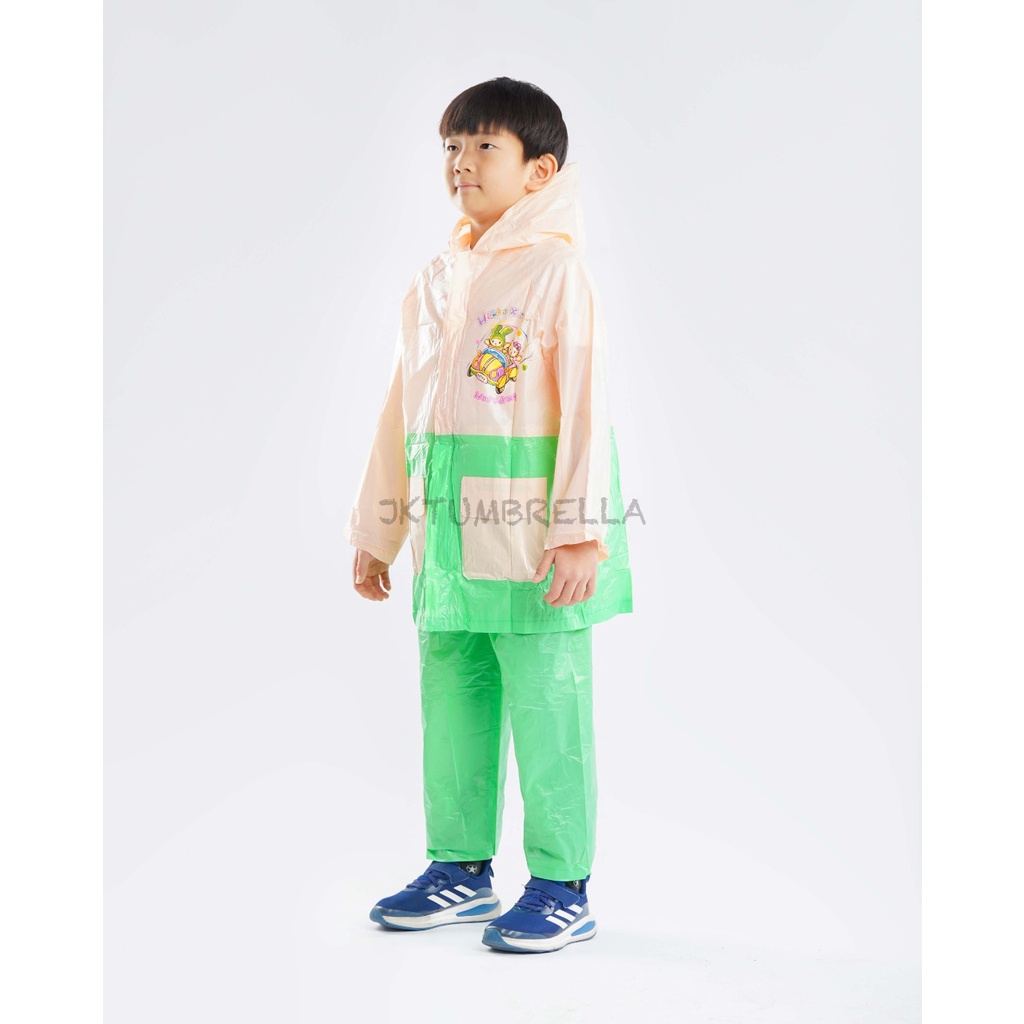 Jas hujan anak / jas hujan  stelan anak / Horison Tiger Head / 68267