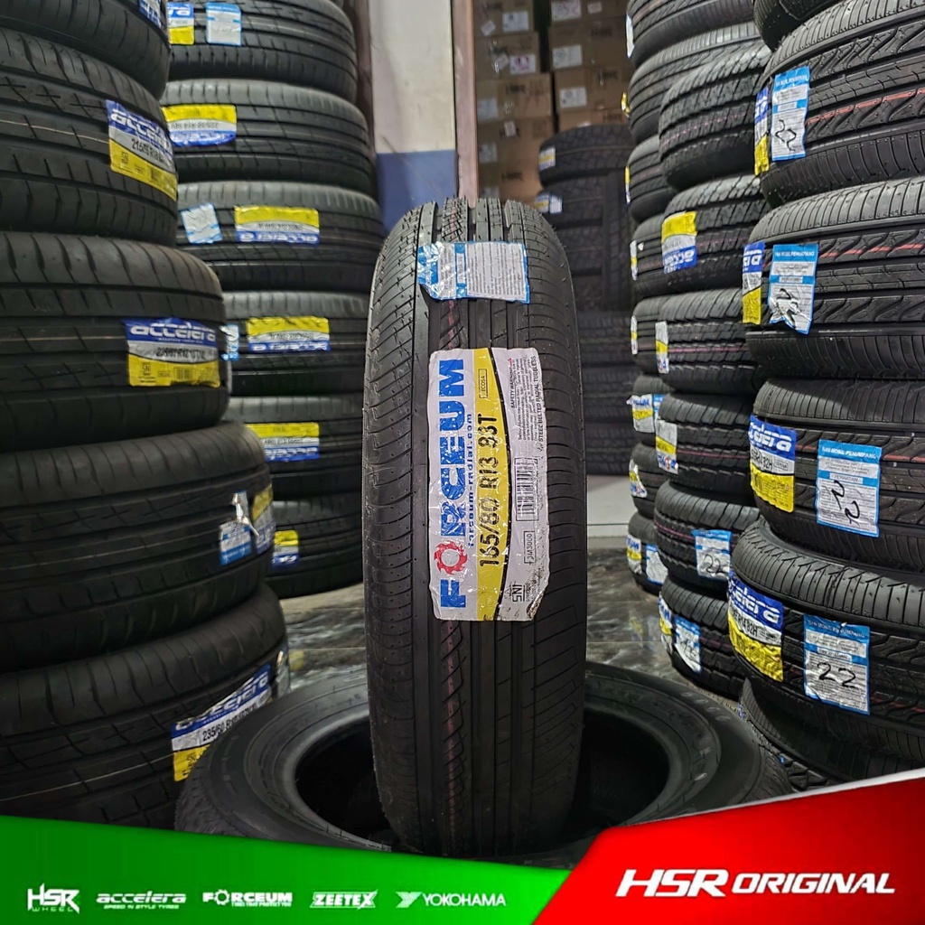 BAN MOBIL RADIAL FORCEUM ECOSA 165/80 R13 TUBELESS RING 13 STANDAR HARGA TERMURAH