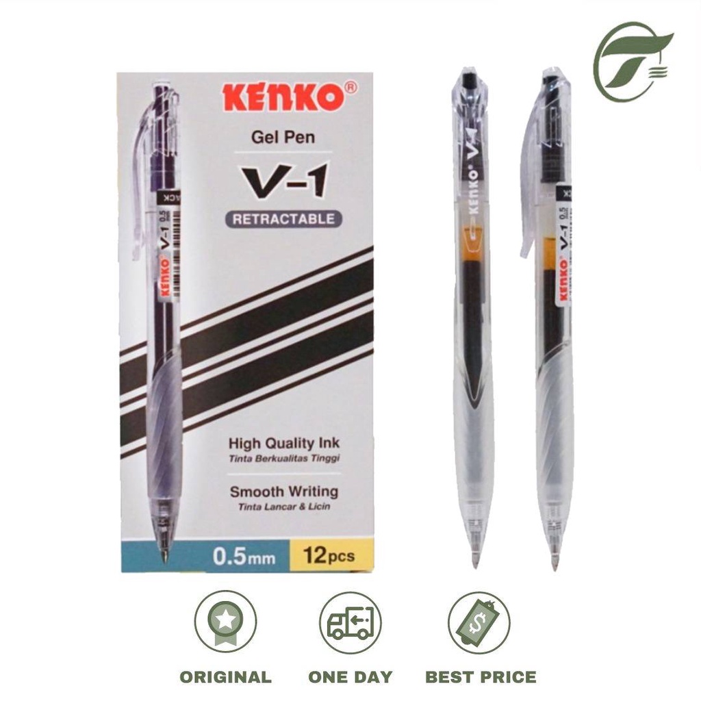 

BALLPEN GEL 0.5MM V-1 ECER KENKO
