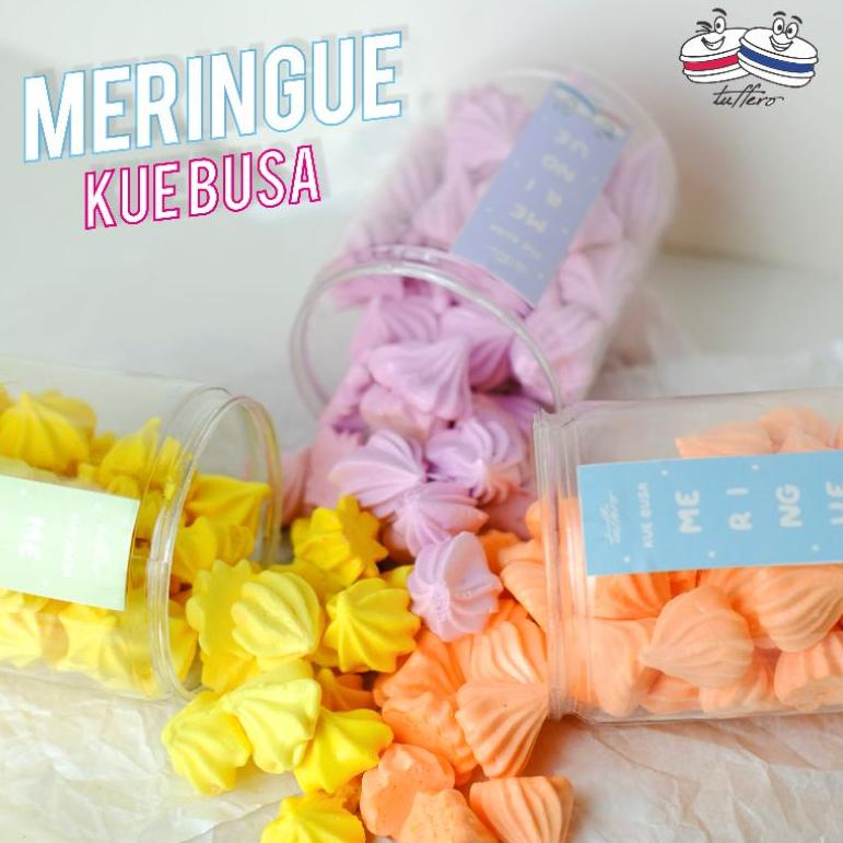 

Meringue Cookies Kue Busa Prancis Toples Kecil J66HU8459