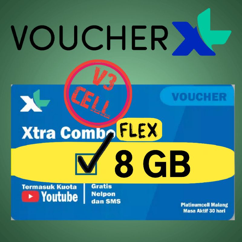 Voucher XL Extra Flex 8 GB