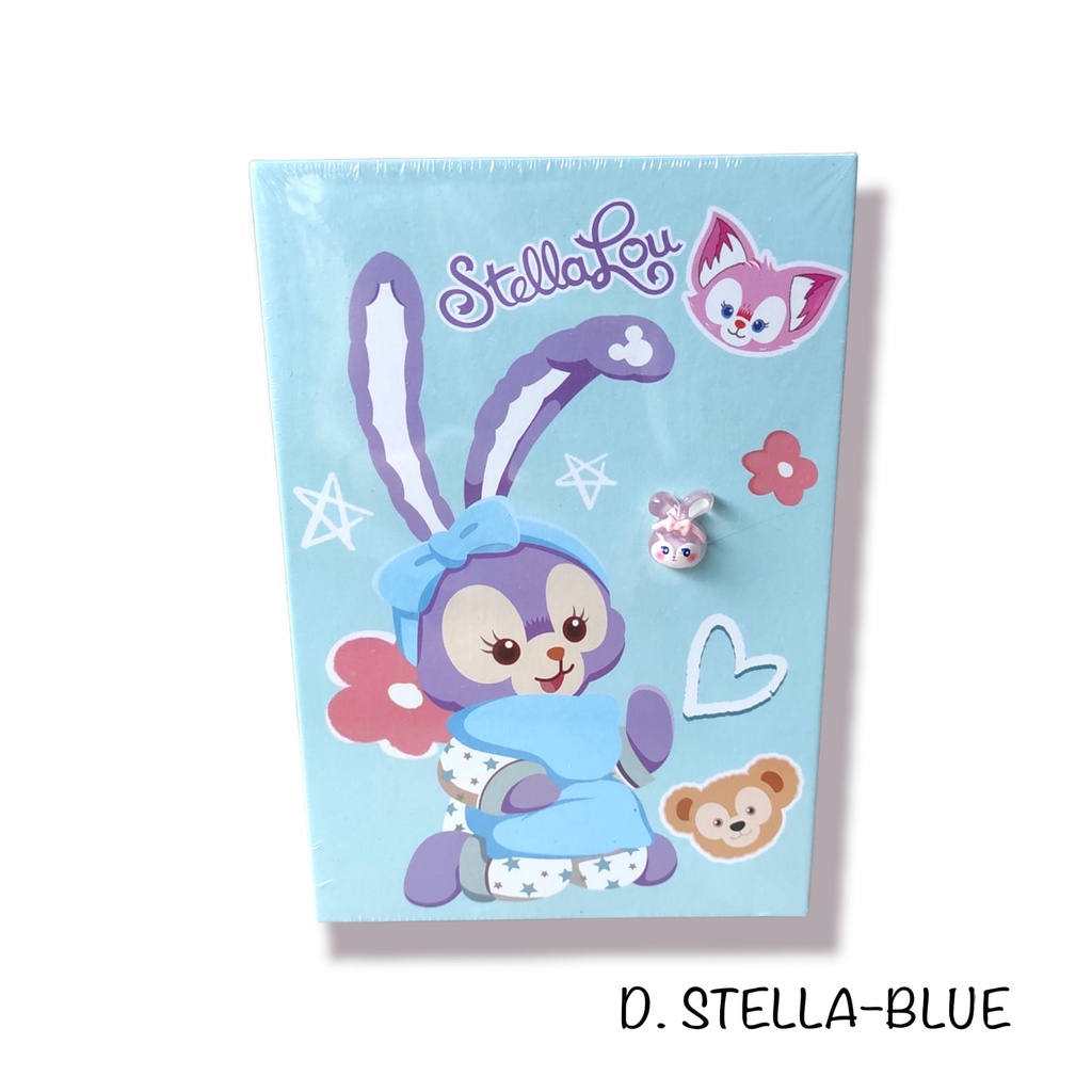 HARDCOVER DIARY LOCK SANRIO DIARY STELLALOU STELLALOU DIARY KUNCI DIARY GEMBOK CATATAN HARIAN LUCU SCRAPBOOK BUKU MEMO MEMO ALBUM BUKU ALBUM DIARY @banyak