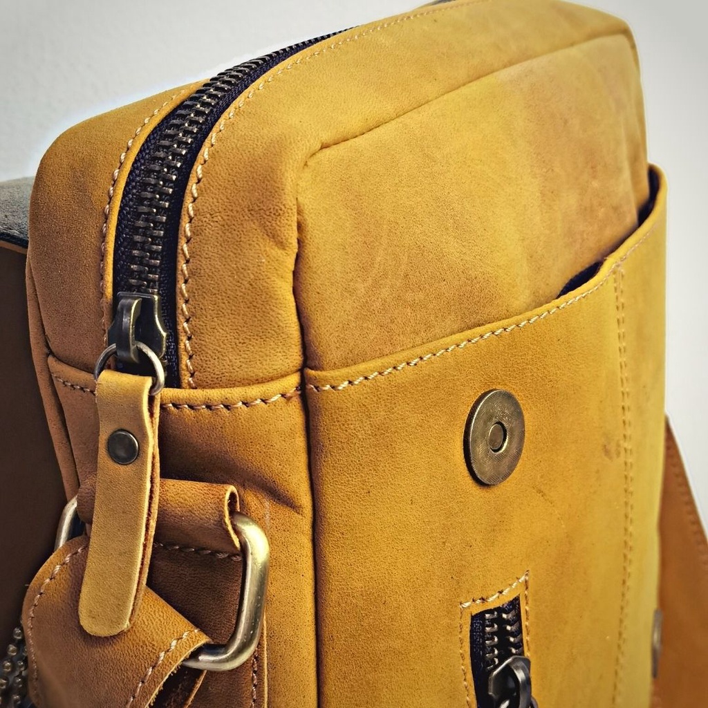 Tas pRia kUlit asli Crazy horse Tipe Ramos