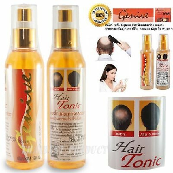 Genive Hair Tonic Penumbuh Rambut Rontok, Pitak, Efektif Asli