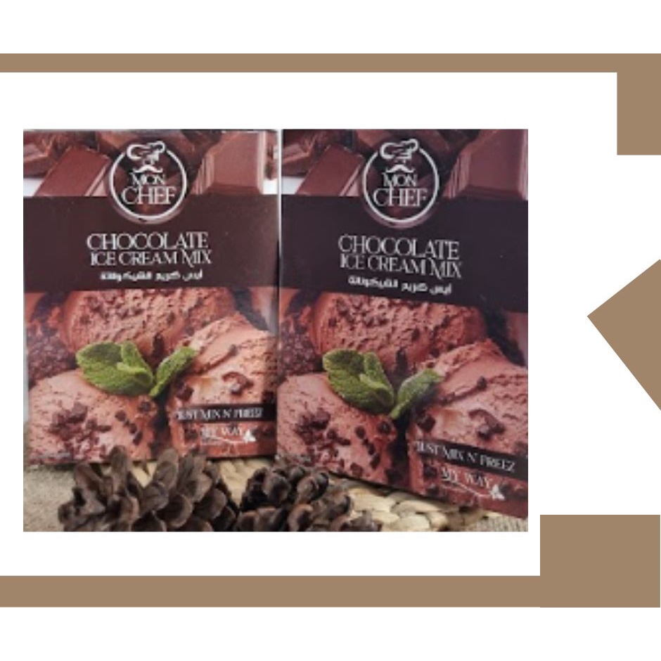 

MY WAY ICE CREAM MIX BUBUK ICE CREAM COKLAT 90 GRAM