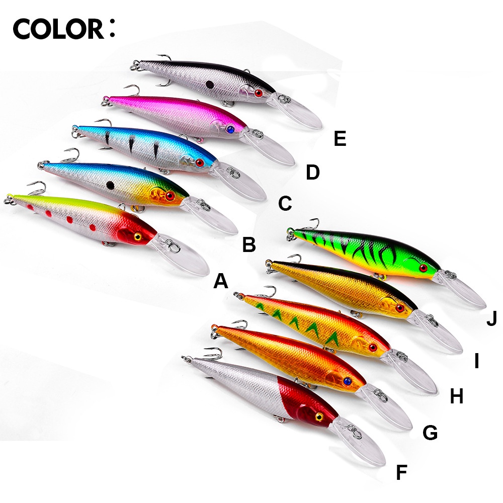 Umpan Pancing Minnow Proberos 11,5 cm 10,5 gram mancing casting fishing lure