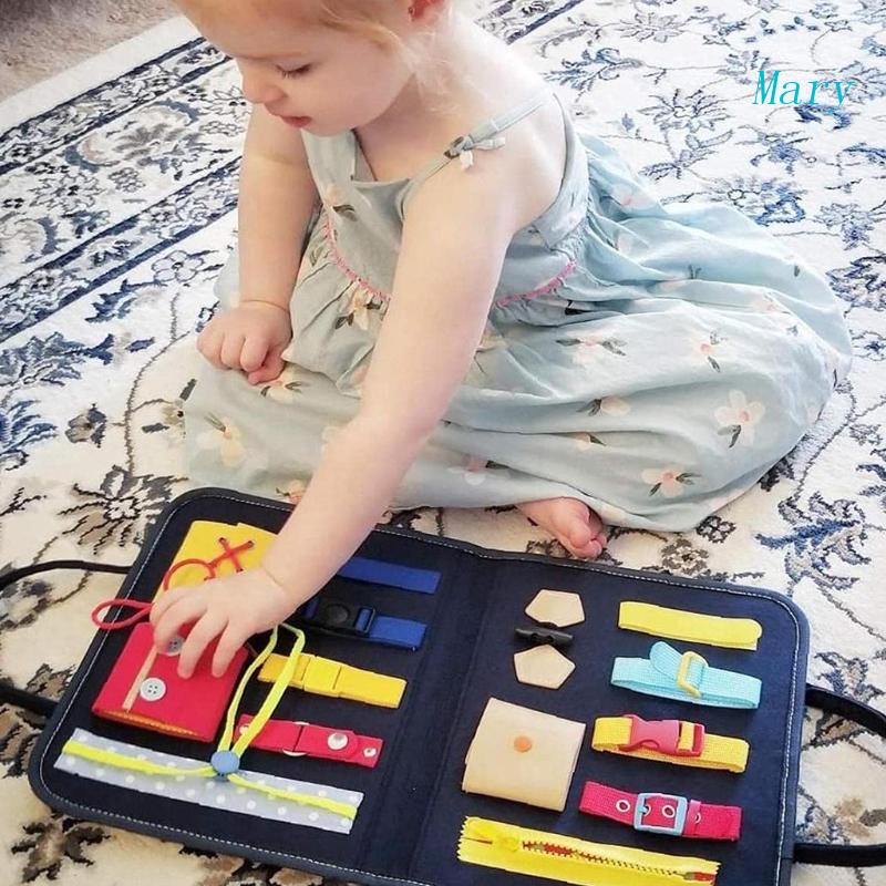 Mary Mainan Permainan Papan Sibuk Sensory Untuk Anak-Anak Di Atas 4tahun Untuk Meja Otak Kreatif G