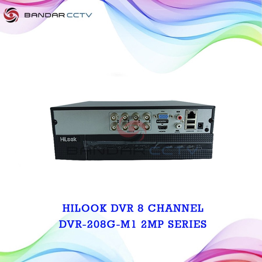 HILOOK by Hikvision DVR 8 CHANNEL DVR-208G-M1 2MP SERIES