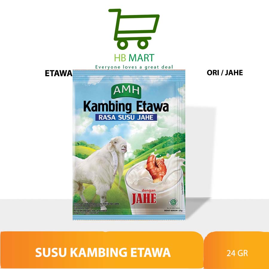 

Susu kambing etawa AMH plus jahe merah / SUSU KAMBING ETAWA ORI