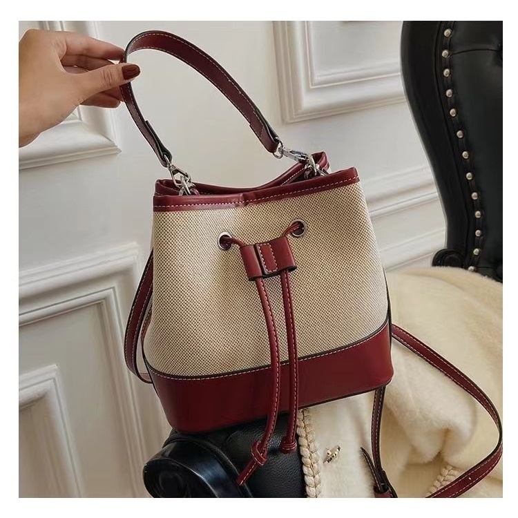 BJ60157 - BLACK/BROWN/COFFEE/RED - TAS HANDBAG SLEMPANG SERUT WANITA FASHION KOREA CHINA IMPORT MODIS ELEGAN TERMURAH TERLARIS TERBARU BAGSTORE JAKARTA TAS BATAM ZC0157