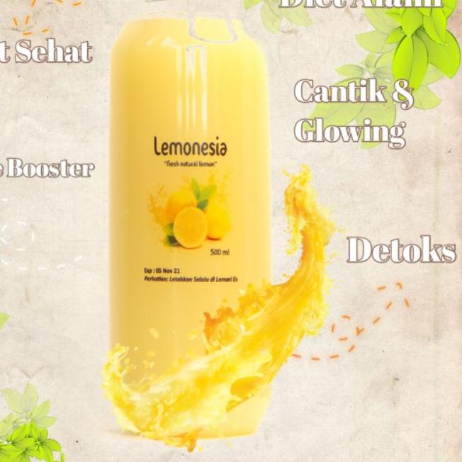 

Limited | KI3 | Sari Lemon LEMONESIA 500 ML 100% Murni, TERMURAH!! untuk Program Diet