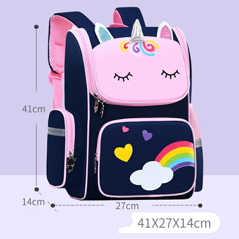 TAS ANAK RANSEL SEKOLAH PREMIUM TEBAL / Tas Ransel anak Sekolah IMPORT tahan air untuk Anak Perempuan Anak Laki-laki