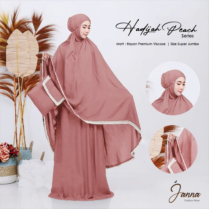 HADEJAH MUKENA SUPER JUMBO BY JANNA