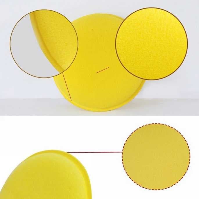 Busa Sponge Applicator Applikator Pad Poles Wax Body Mobil 10Cm Satuan
