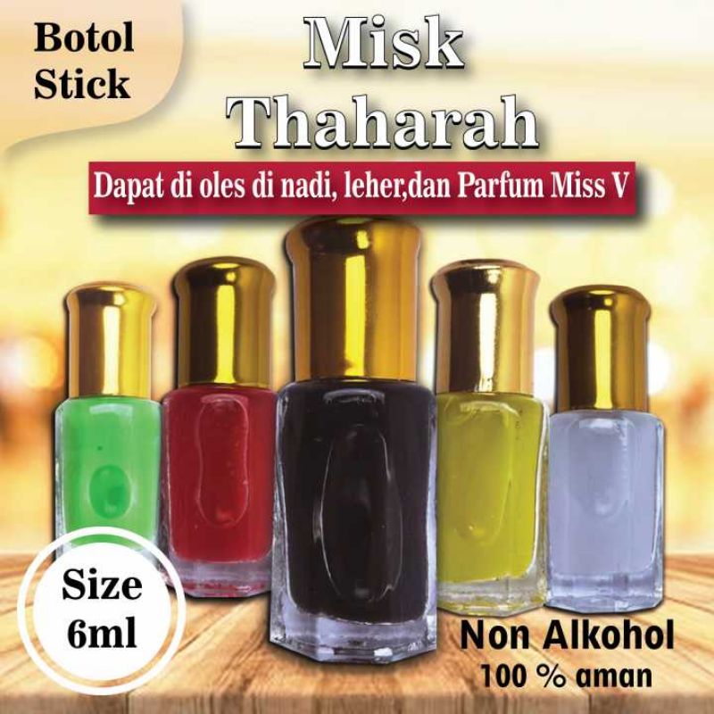 Misk Thaharah parfum miss V Original Wangi Tahan Lama