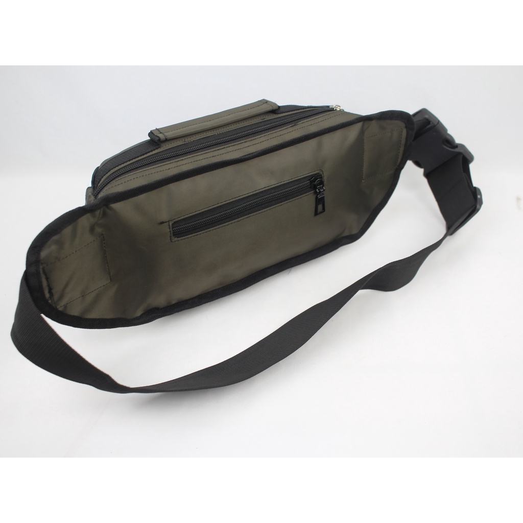 TAS PRIA Waistbag Tas Selempang Pria Terbaru Bahan Nylon Waterproof Original Polo Amstar