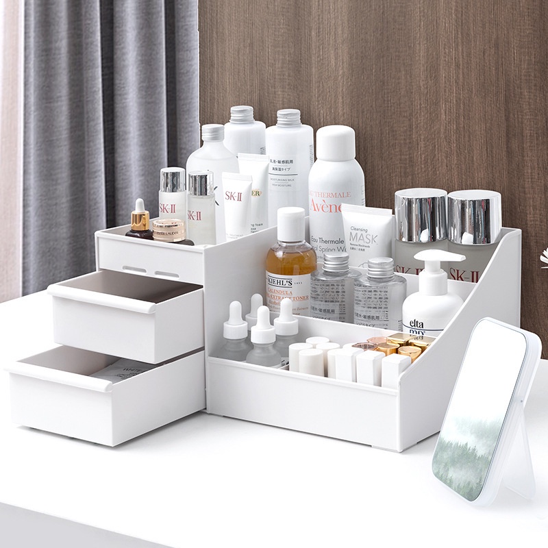 Rak Tempat Kosmetik Serbaguna Tempat Penyimpanan Makeup
