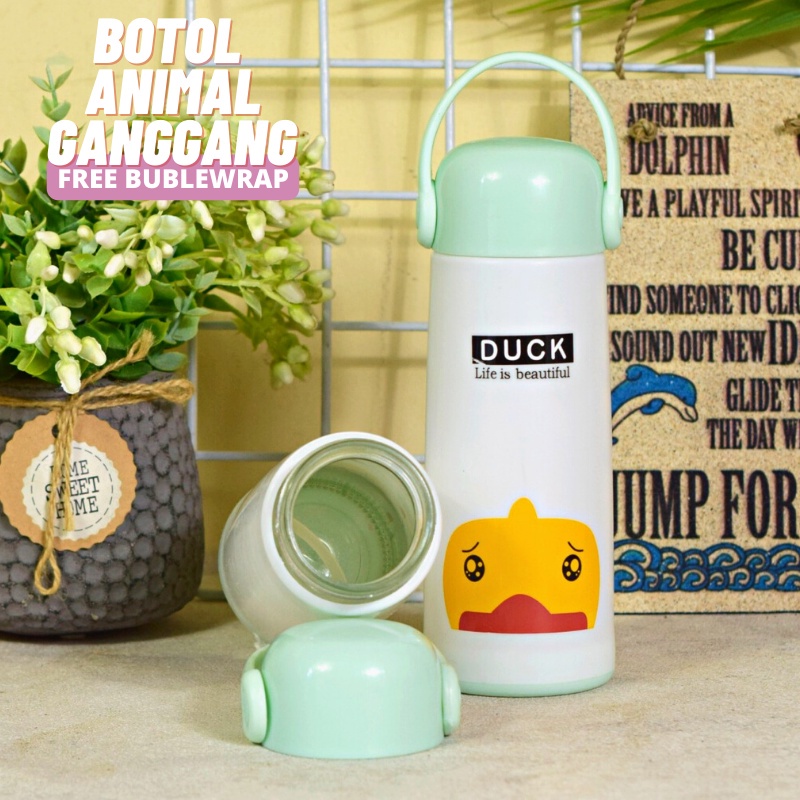 [COD] BOTOL MINUM ANAK ANIMAL TALI MURAH