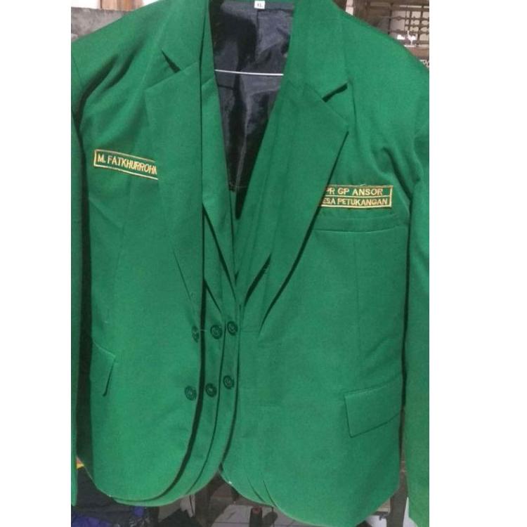 ↥ JAS ANSOR / JAZ ANSOR, ATRIBUT ANSOR BANSER, ATRIBUT NU, jas ansor panjang, jas ansor soekarno, ja